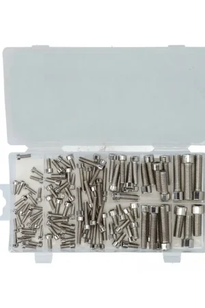 Surtido de Tornillos de cabeza hexagonal para llaves Allen, 106 piezas Precio Bajo
