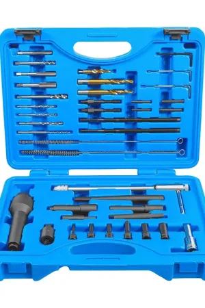 Extractor de calentadores rotos y dañados y reparar roscas de calentadores M8 M10, 41 piezas Certificado