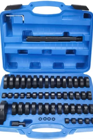 Juego herramientas extractor e instalador de rodamientos y cojinetes, rodamientos, bujes y retenes UNIVERSAL, 52 piezas Garantía Incluida