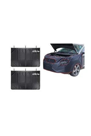 Envío Exprés Kit 2 protector "cubre aletas" magnético 120 X 100 cm + Protector delantero "cubre aletas" para coches 355 X 74 cm