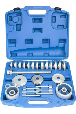 Extractor e instalador de rodamientos y cojinetes de ruedas universal 50 - 83,4 mm, 31 piezas Profesional