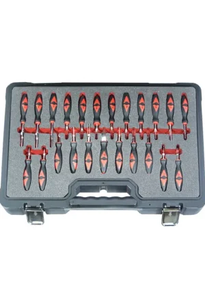 Favorito De Clientes KROFTOOLS 4637 - JUEGO DE EXTRACTORES DE TERMINALES 23 PZAS