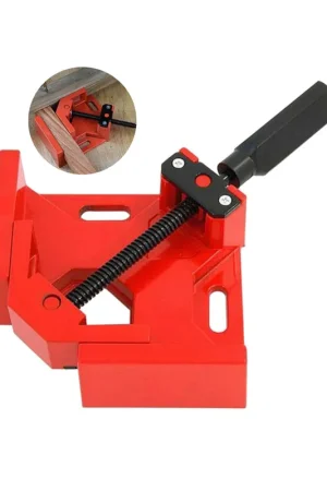 Premium Escuadra Sargento en angulo para soldar esquinas (compatible con metales), 68 mm