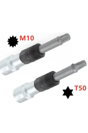 Juego de llaves para polea de alternador 1/2" con punta XZN M10 y punta T50 Barato