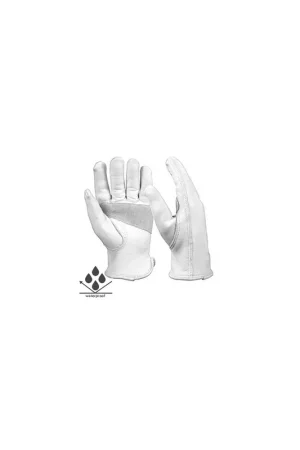 Premium Guantes de conductor de PIEL Flor de Vacuno DOBLE cosido y REFORZADO, WATERPROOF