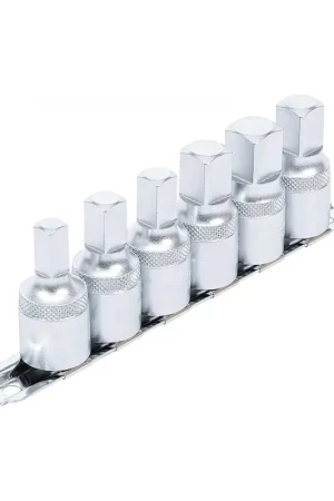 Juego de llaves para tapon de carter 8, 10, 12, 14mm - 3/8 y 1/2, 6 piezas Favorito De Clientes