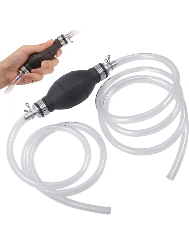 Bomba manual para trasvase de líquido con 2 mangueras (1.2m + 0.8m), 2 metros Directo De Fábrica