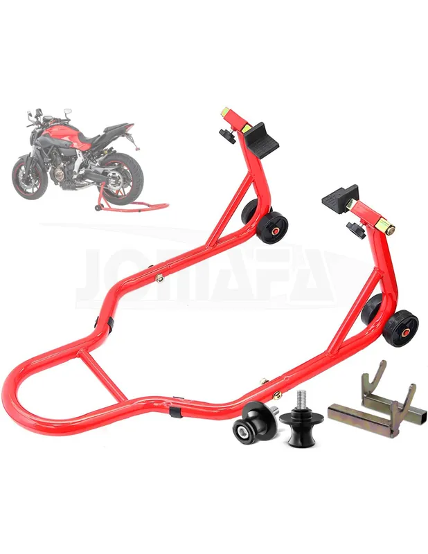Precio De Fábrica Caballete / Soporte Trasero Para Motos Desmontable MAS Adaptador de DIABOLO, 360 Kilos Universal con diabolos rosca M6
