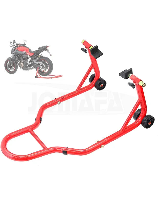 Caballete / Soporte / Elevador Trasero Para Motos Desmontable, 360 Kilos Universal Hecho A Mano