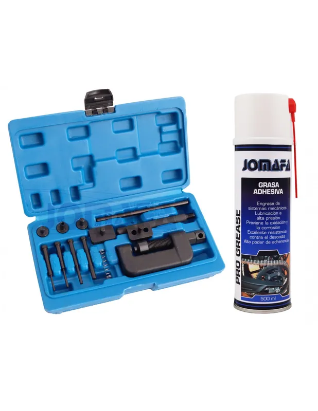 Juego de remachadora de cadena de motos con grasa para cadenas 500ml Precio De Oferta