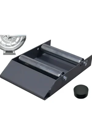 Máxima Calidad Soporte de rodillo para limpieza de rueda y cadena de moto, hasta 220 kg y 180 mm ancho