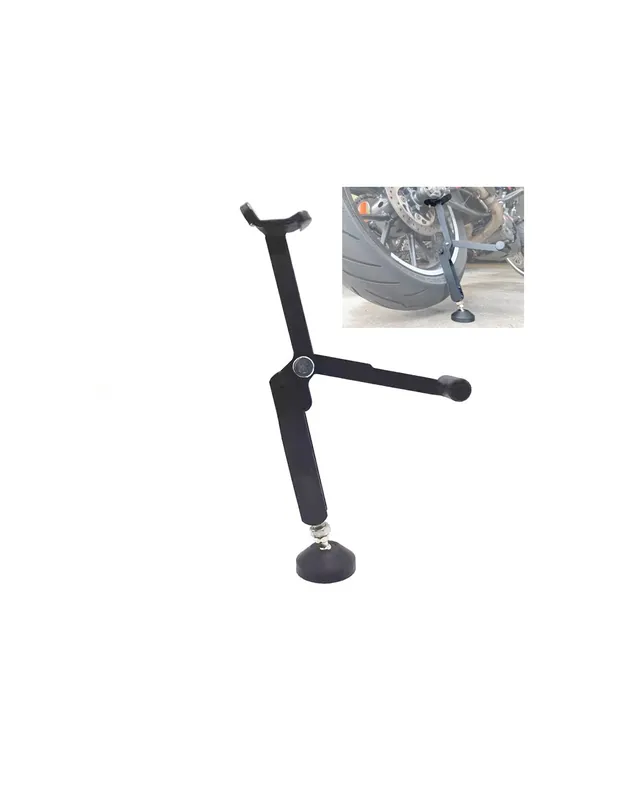 Pata de cabra para moto, soporte lateral para aparcar motocicletas, hasta 120 kg Precio Reducido