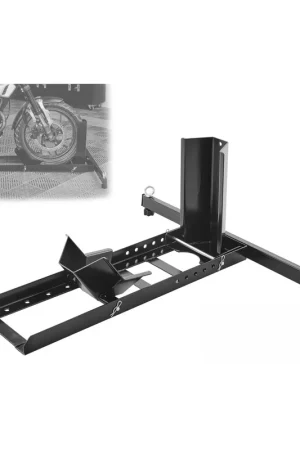 Soporte de moto para rueda delantera regulable ancho, ruedas de 16 a 21" Envío Exprés