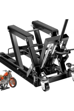 Elevador de motos y quads ATV hidraulico, capacidad para 680 kilos Lujoso