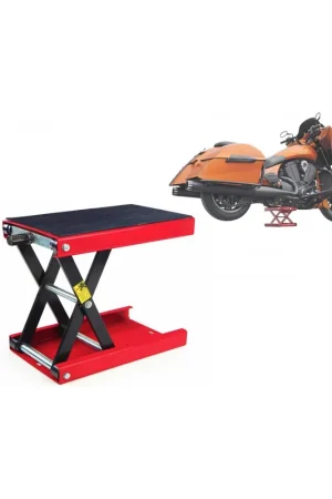Hecho A Mano Mini Elevador De Motos De Tijera Para Scooter, Motocross, Carretera, Etc. 500kg