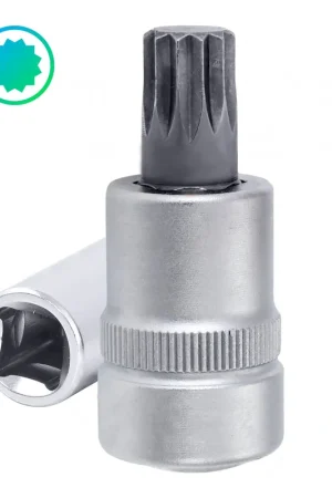 Vaso con punta XZN 12 CARAS MULTICARAS de 1/2" acero CRV, medidas a elegir de M4 a M20 Solo Hoy