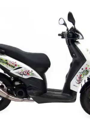 Artesanal Tubo de escape Leovince Hand Made TT | Piaggio Zip 50 2T DT 1995-1996 / Zip 50 2T TT 1993-1999