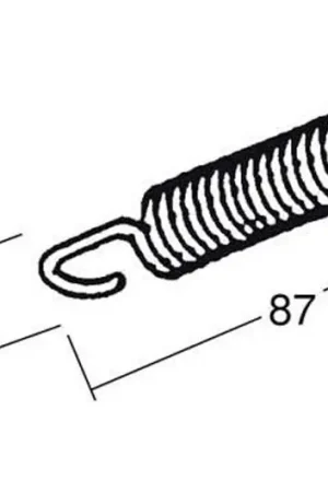 Alta Calidad Muelle de caballete central Buzzetti | Peugeot Buxy 50 1995-1997 / Buxy 50 RS 1996-1997 ...