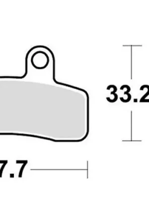 Súper Precio Pastillas de freno trasero TRW Standar (MCB844)