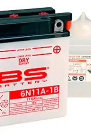 Descuento Batería BS Battery 6N11A-1B Convencional con pack de acido