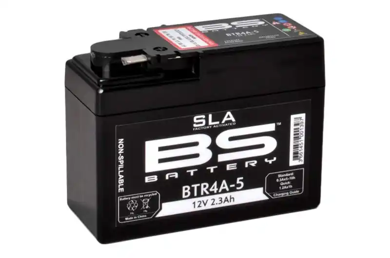 Máxima Calidad Batería BS Battery BTR4A-5 sin mantenimiento