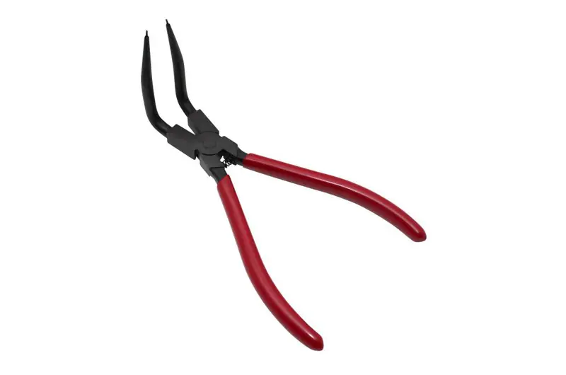 Alicates de circlips Buzzetti puntas acodadas 90° Certificado