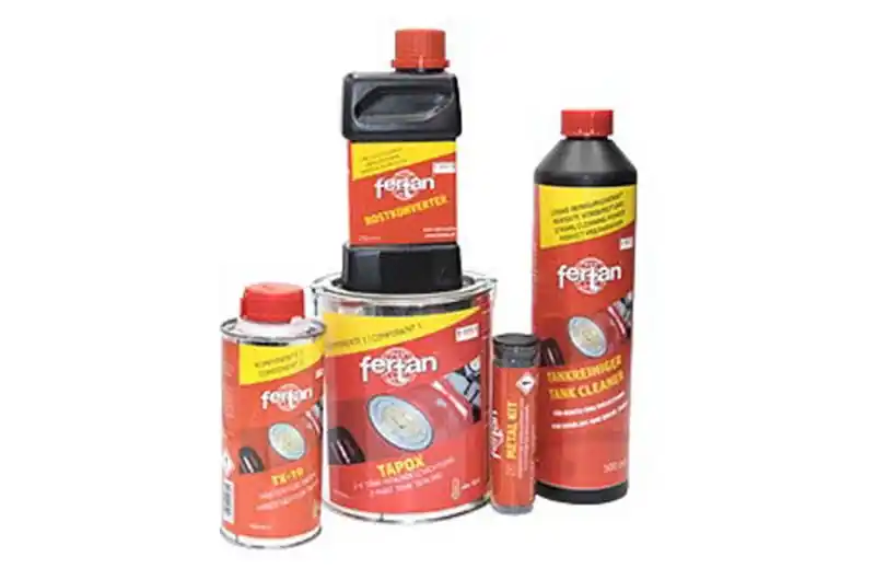 Barato Kit de limpieza de deposito de gasolina metalico Tapox