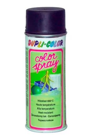 Económico Spray de pintura Dupli Color 400ml 690°C Negro Mate