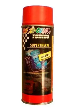 Spray de pintura Dupli Color 400ml 300°C Rojo Mate Popular