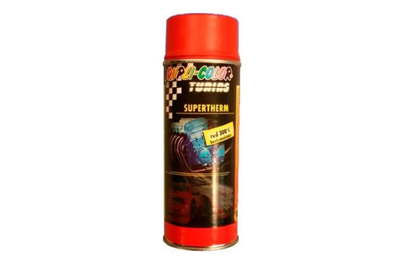 Spray de pintura Dupli Color 400ml 300°C Rojo Mate Popular