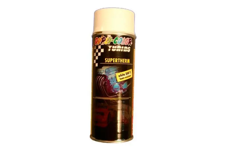 Última Oportunidad Spray de pintura Dupli Color 400ml 500°C Blanco Mate