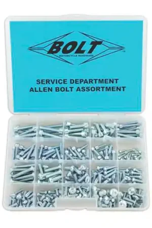 Caja de tornillos Bolt BTR motor y carenados (318 piezas) Imprescindible (Must-Have)