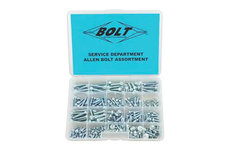 Caja de tornillos Bolt BTR motor y carenados (318 piezas) Imprescindible (Must-Have)