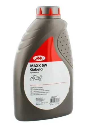 Última Versión Aceite de horquilla JMC Sintetico 5W MAXX 1L