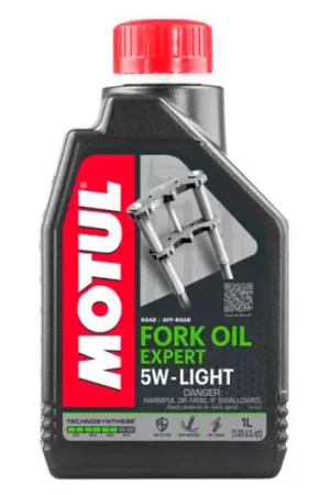 Aceite de horquilla Motul Sintetico 5W Fork Oil Expert Light 1L Envío Gratis