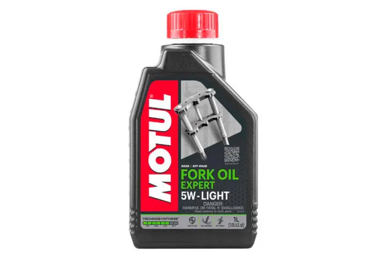 Aceite de horquilla Motul Sintetico 5W Fork Oil Expert Light 1L Envío Gratis