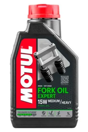 Aceite de horquilla Motul Sintetico 15W Fork Oil Expert 1L Más Vendido