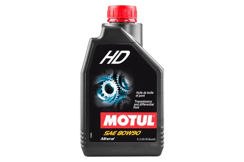 Aceite de transmision Motul Mineral 80W90 HD 1L Hecho A Mano