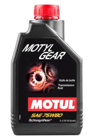 Precio Rebajado Aceite de transmision Motul HC Sintetico 75W80 Motyl Gear 1L