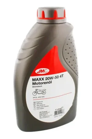 Última Versión Aceite de motor JMC Mineral 20W50 4T Maxx 1L