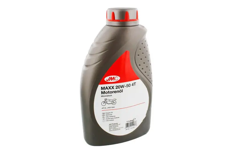 Última Versión Aceite de motor JMC Mineral 20W50 4T Maxx 1L