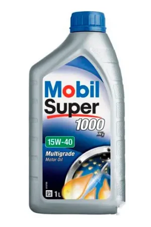 Aceite de motor Mobil 15W40 Super 1000 1L Exclusivo