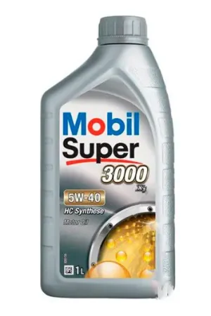 Aceite de motor Mobil 05W40 Super 3000 1L Bestseller