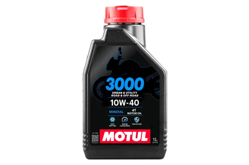 Compra Hoy Aceite de motor Motul Mineral 10W40 3000 4T 1L