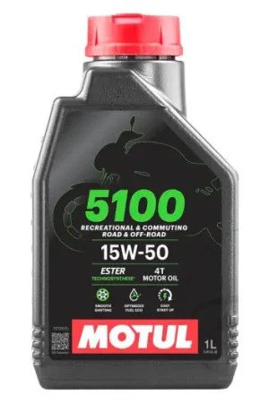 De Moda Aceite de motor Motul HC Sintetico 15W50 4T 5100 1L