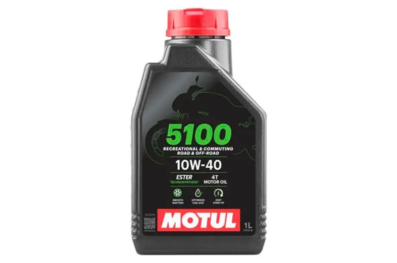 Aceite de motor Motul Sintetico 10W40 5100 4T 1L Envío Gratis