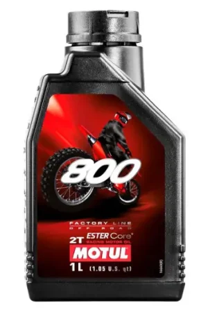 Stock Limitado Aceite de mezcla motor Motul Sintetico 2T 800 Factory Line Off Road 1L