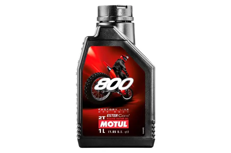 Stock Limitado Aceite de mezcla motor Motul Sintetico 2T 800 Factory Line Off Road 1L