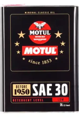 Artesanal Aceite de motor Motul Mineral 30W 4T Classic Oil 2L