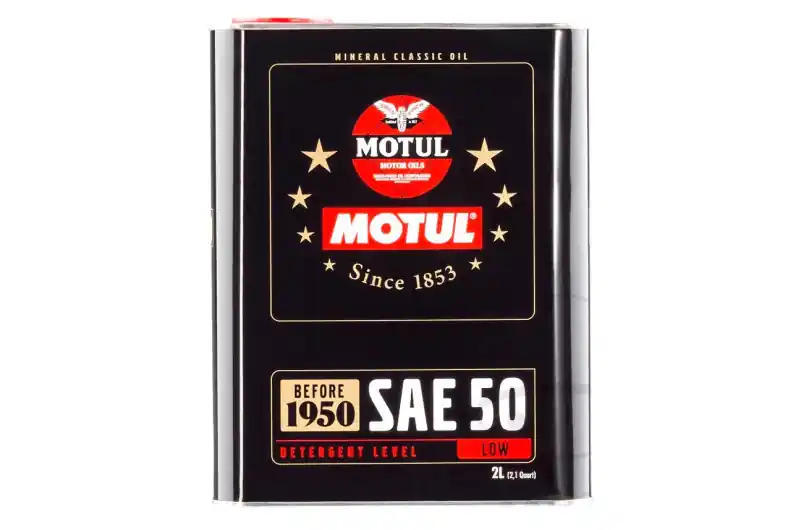 Económico Aceite de motor Motul Mineral 50W 4T Classic Oil 2L
